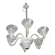 Extraordinary 6 Light Rostrato Murano Glass Chandelier by Barovier & Toso,