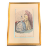 Old fashion engraving