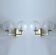 Pair Vintage Bubble Glass Wall Lights