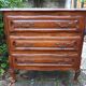 Commode Louis XV en merisier massif
