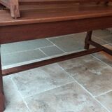 Farmhouse table and its 2 benches