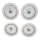 4 assiettes plates Sarreguemines Armelle