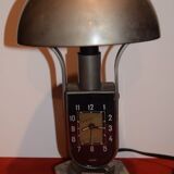 Old desk lamp with built-in mofem alarm clock
