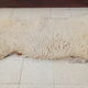 White sheepskin 109×76 cm