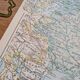 Printed in 1900, map of Russia, Sweden and Norway.