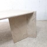 Vintage travertine table