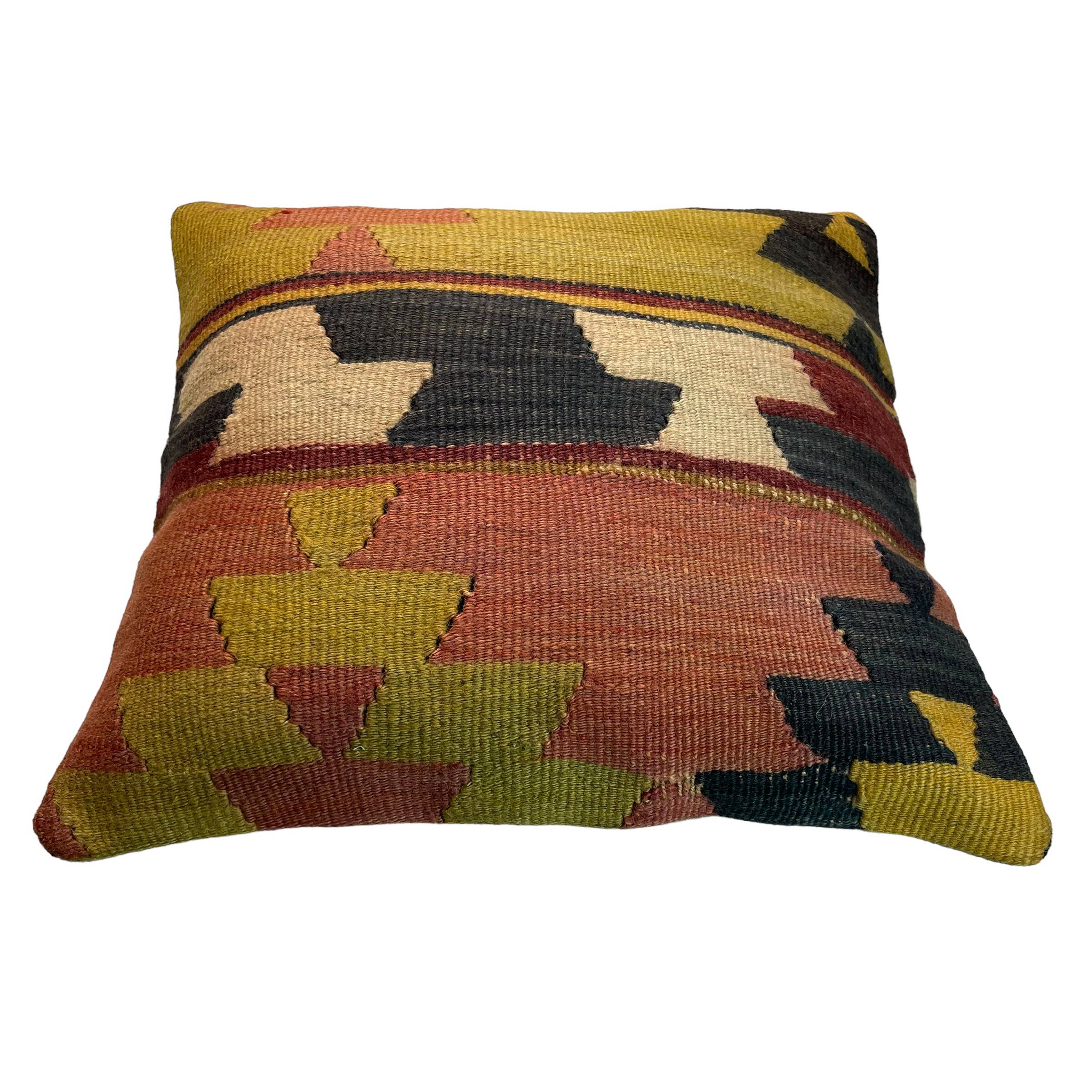 Housse de coussin kilim turc vintage