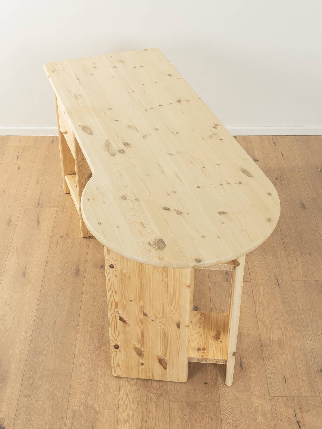 Solid wood desk from the 1980s