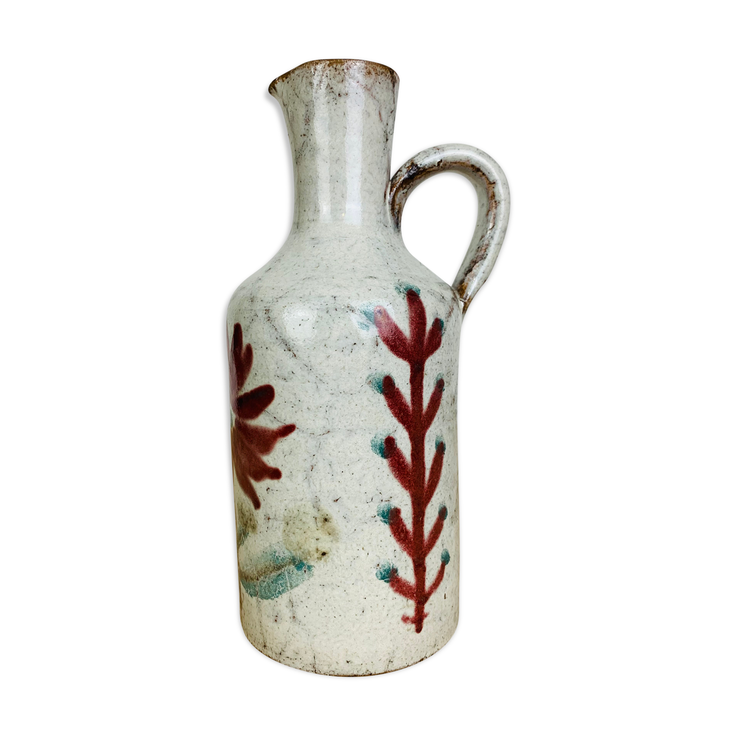 Ceramic pitcher by Gustave Raynaud Atelier le Murier