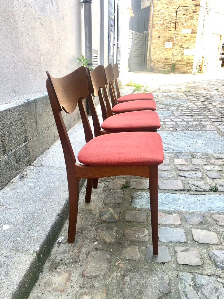 Chaises scandinaves vintage