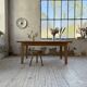 Solid oak farmhouse table 180/270 cm + extensions