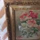 Watercolor painting bouquet of flowers