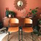 Lot de 2 chaises vintage Souvignet made in France