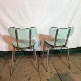 Formica table and its two chairs