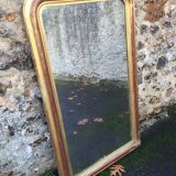 Louis Philippe period gilded wooden mirror