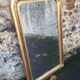 Louis Philippe period gilded wooden mirror