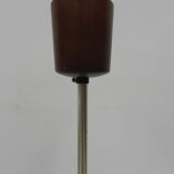 Suspension vintage avec 5 abat-jours en verre