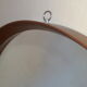 Mirror, 1960s, teak mount