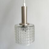 Vintage glass hanging lamp
