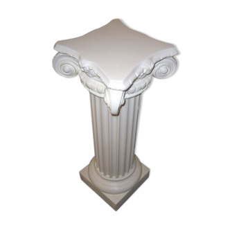 Colonne Ionique en plâtre armé