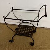 Wrought iron service trolley