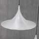 1970s Pair of Guzzini "Trumpet" Pendant Lamps by Meblo , Italy