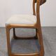 Set of 4 Baumann sled chairs, France circa 1970.