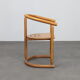 Set of 6 bentwood dining chairs by Allmilmö, 1980s