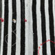 Tapis chanvre noir blanc, 181x223cm