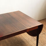 Table à manger extensible vintage en palissandre, modèle 227 par Arne Vodder pour Sibast