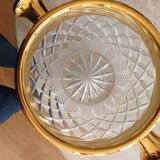 Cut crystal champagne bucket