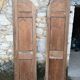 Arched (rounded) Pine Door with Two Leaves - Late 19th Century