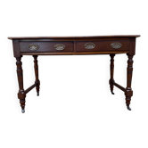 Desk - English mahogany console