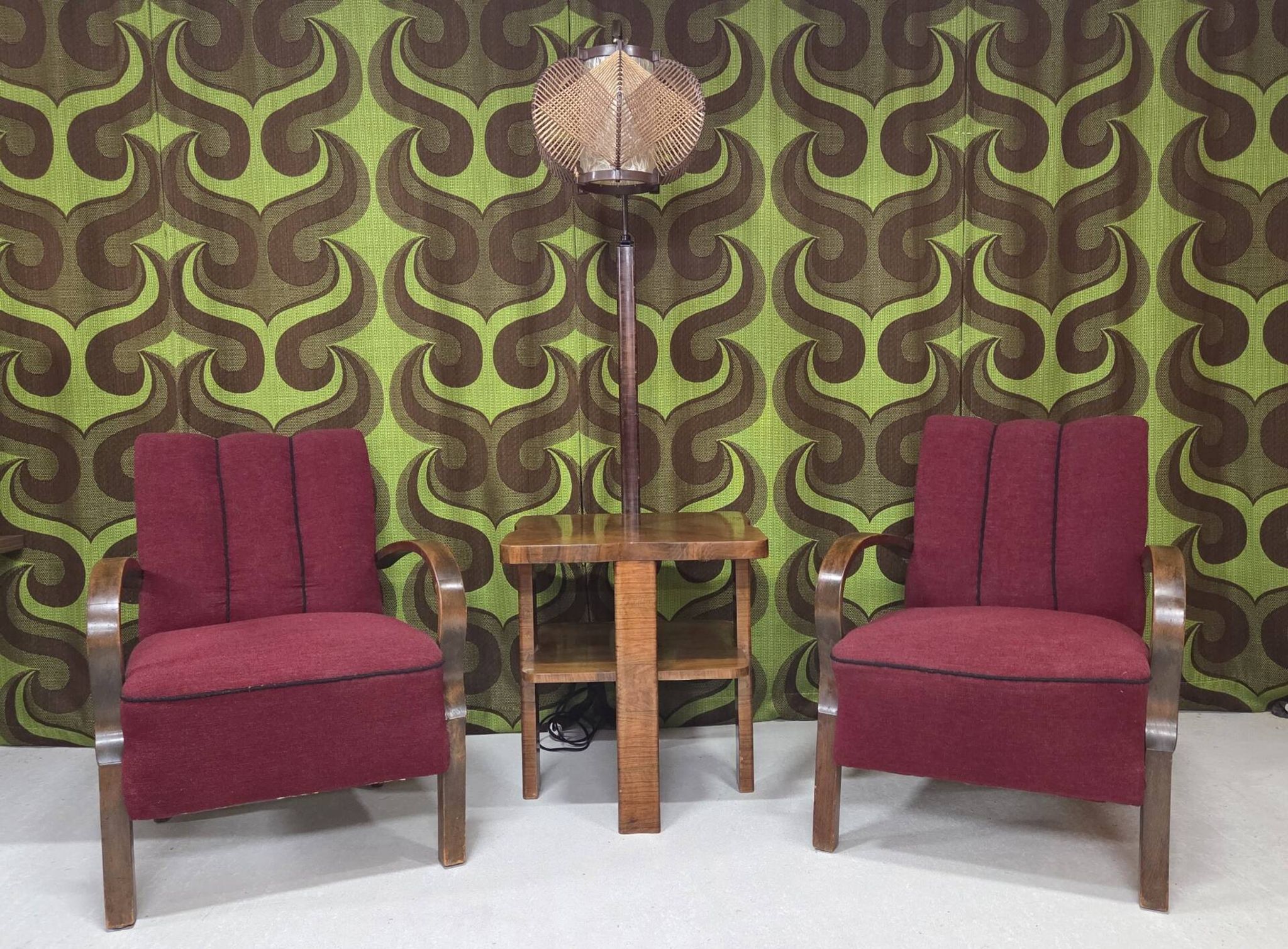 Pair of Art Deco armchairs 1930