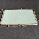 Beveled barber mirror 21x25cm