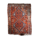 Ancient Persian Shiraz handmade carpet 87cm x 114cm 1900s, 1C810