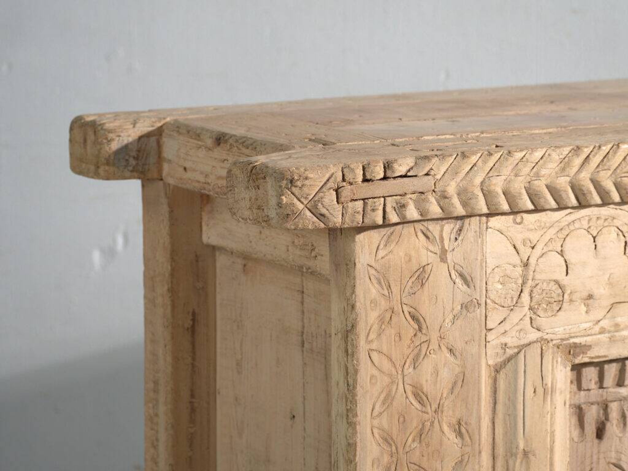 Antique carved pine buffet – China, circa 1920