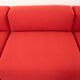 Vitra modular soft 5-seat sofa by Jasper Morrison in red Fabric