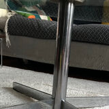 Glass coffee table in Roche Bobois style