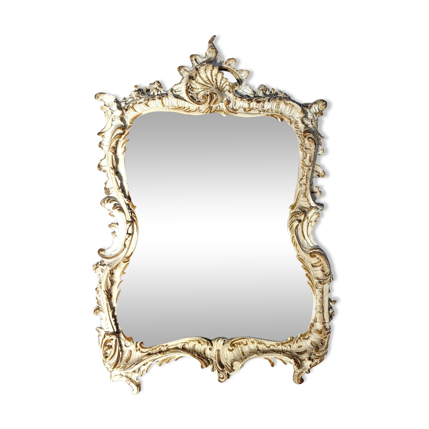 Beveled mirror late nineteenth century 61x44cm