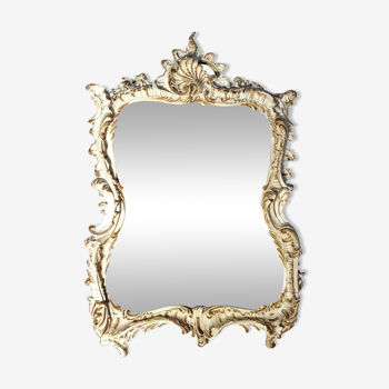Beveled mirror late nineteenth century 61x44cm