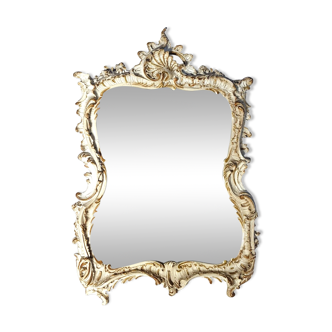 Miroir biseauté fin XIXe siècle 61x44cm