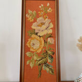 Frame canvas vintage flowers