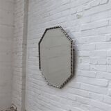 Vintage octagonal mirror