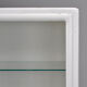 Cabinet médical vintage en fer et en verre, années 1950