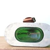 Armagnac Ducastaing bottle lamp and its stirrup, 60s