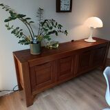 Brutalist enfilade Regain house