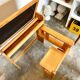 Bureau modulable Trama pour enfant en bois clair