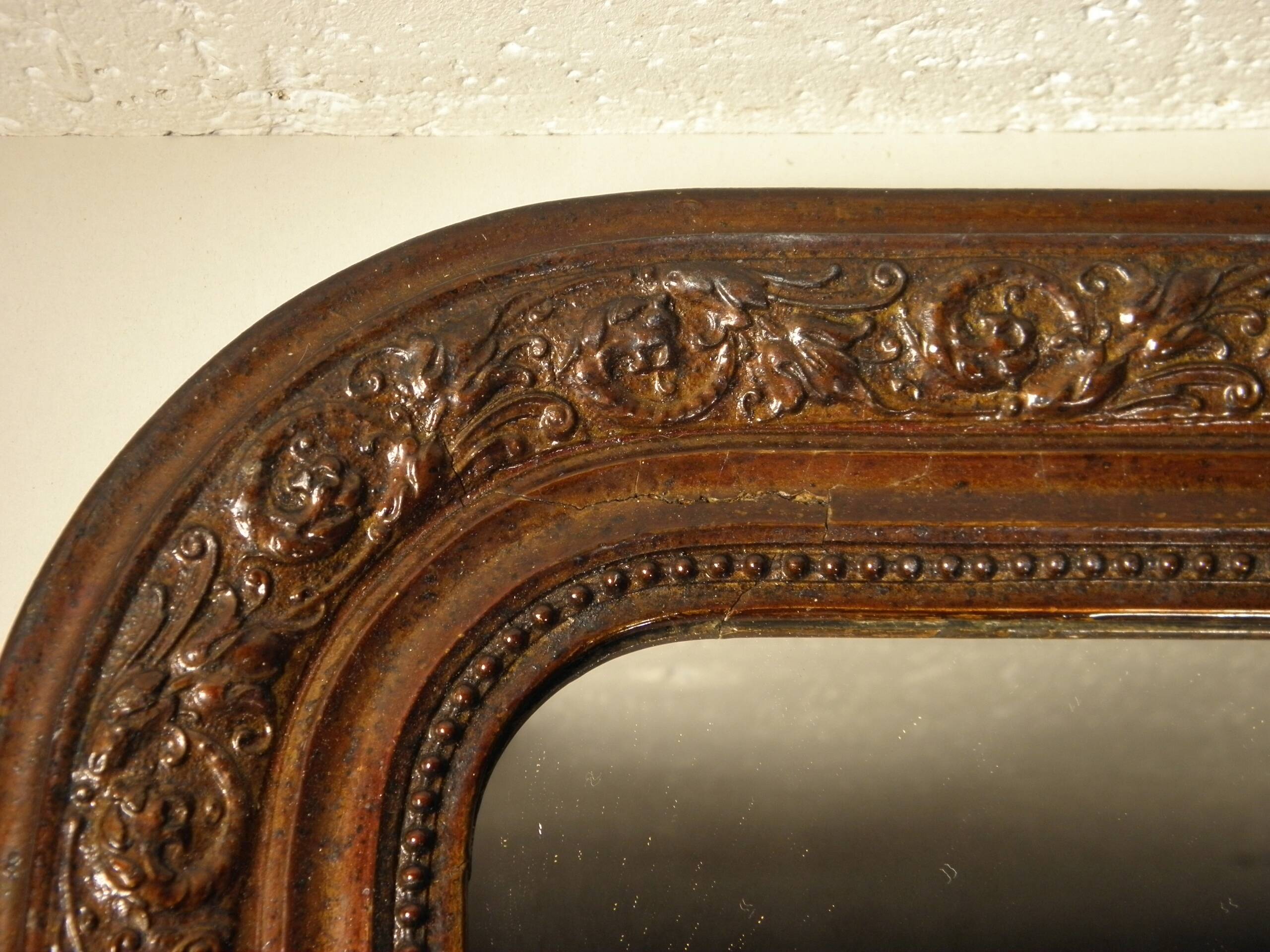 Louis-Philippe mirror 60 x 48 cm