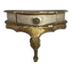 Florentine wooden wall console